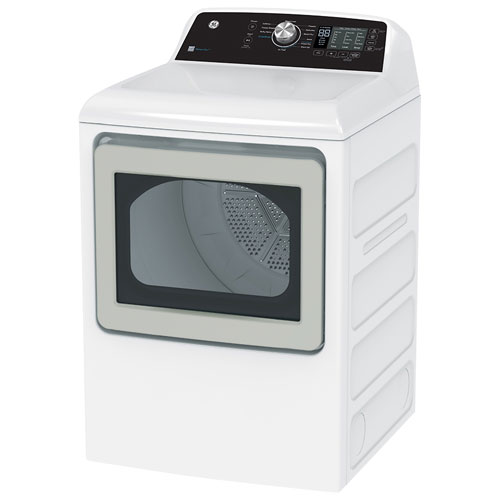 Sécheuse électrique de 7,4 pi³ de GE - Blanc