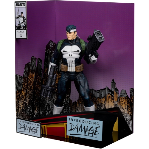 Marvel Collectible 12 Inch Statue Figure 1/6 Scale Posed Scene - The Punisher War Journal #8