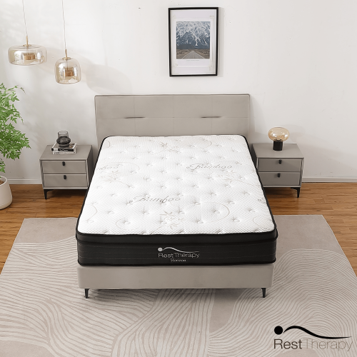 Matelas de 12&nbsp;po à ressorts ensachés Horizon en bambou de Rerest Therapy