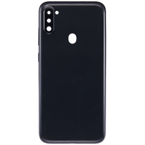 Replacement Back Cover W/Camera Lens Compatible With Samsung Galaxy A11 (Aftermarket +) (Black)