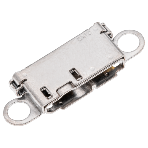 Replacement Charging port soldering required - 21 Pin - Micro B 3.0 - 4 Anchor Points