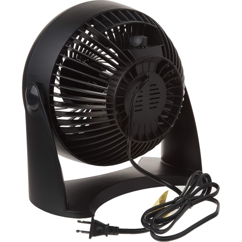 Ventilateur de bureau/table TurboForce POWER+ de 7&nbsp;po, circulation d'air pour petite chambre, portatif, fixé au mur, économiseur d'énergie, 3