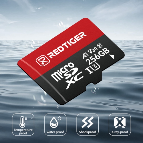 REDTIGER 256GB SD Card for all REDTIGER dashcam products