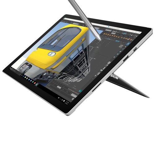 MICROSOFT  Refurbished (Fair) - Surface Pro 4 12.3" 128GB Windows 10 Tablet With 6Th Gen Intel Core I5-6300U - In Silver