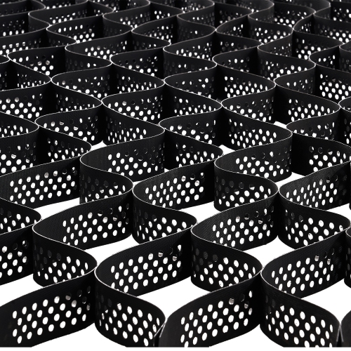 VEVOR 3 Inch Depth Gravel Grid, 17.06 x 8.86 FT / 5200 x 2700 mm, 1880 LBS Per Sq ft, Permeable Geo Grids Driveway Stabilization, for Garden, Patio,