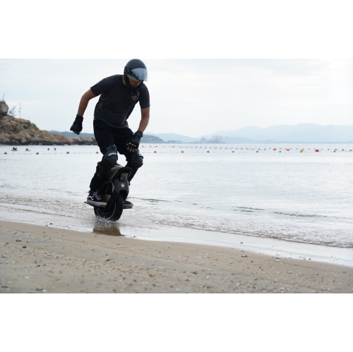 INMOTION V12S Electric Unicycle, 6000W motor, 70KPH Top Speed, 120KM range, 90mm suspension, Dual Hi-Fi Stereo Speakers, 4.3-inch high-definition