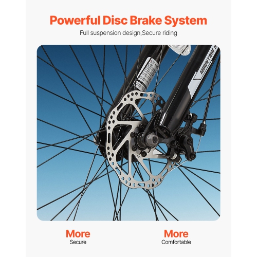 VEVOR 29 inch Mountain&nbsp;Bike,MTB&nbsp;Bicycle&nbsp;with&nbsp;Front&nbsp;Suspension,21 Speeds&nbsp;SHIMANO