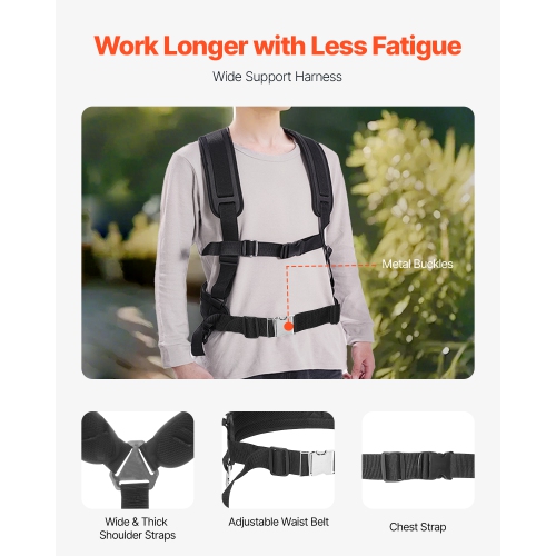 VEVOR 21 ft Pressure Washer Telescoping Wand, 4000 psi, with Power Washer Extension Wands, Gutter Cleaner, Brush Head, Pivoting Coupler, 7 Spray