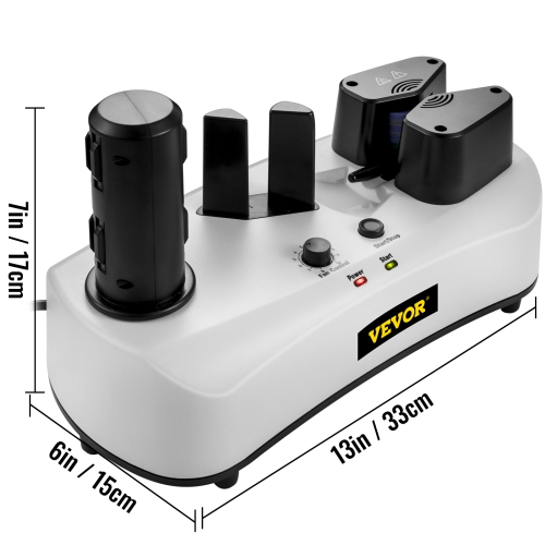 VEVOR 110V Air Cushion Machine, Sealing Speed 7.2-7.8 ft/min Air Pillow Machine, Portable Air Cushion Wrap Machine for Inflatable Packaging+164 ft/50