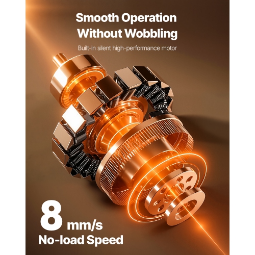 VEVOR 176 lbs Electric Lifting Column System, 14.2-31.1 in Height Range, Three-stage Adjustable Desk Column, Telescopic Table Leg, Comes with