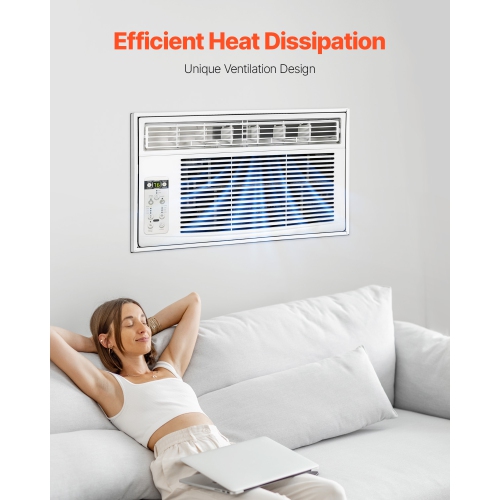 VEVOR 26 in Air Conditioner Wall Sleeve, Through the Wall, Compatible with Most Brands of Through the Wall AC, Durable and Weather-Resistant