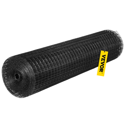 Tissu VEVOR de 24&nbsp;po x 100 pi et 1&nbsp;po x 1&nbsp;po, filet, acier galvanisé, fil soudé de calibre 16, pince coupante et paire de gants en