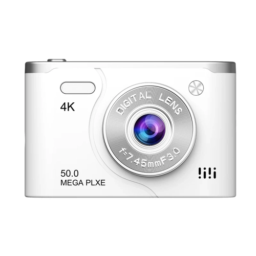 THE WAY  Ccd Digital Camera, Can Take Selfies And Transfer to Mobile Phones, Student Party Camera, Camera Vog, HD Dual Camera, 4K Video Recording -