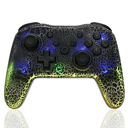 Switch game controller wireless Bluetooth PC computer Android controller six-axis somatosensory cool light vibration flash function colorful light