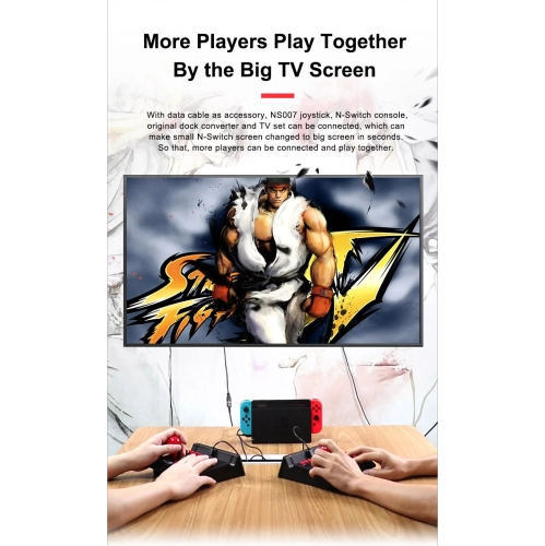 Switch gamepad game keys, mouse rocker vs. King of Fighters arcade controller, plug-and-play joystick, wireless gamepad control joystick