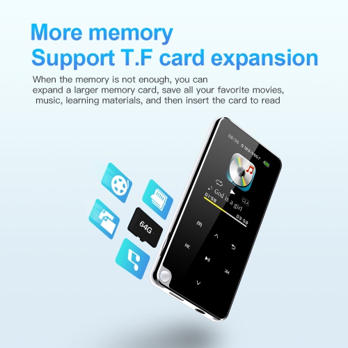 M25 card recording mp3 FM e-book ai smart 1.8 inch HD noise reduction remote control recording pen mp4 portable wireless noise reduction card - 8GB