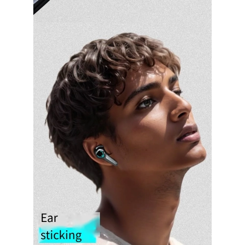 Gaming Bluetooth Headset Wireless Low Latency Ultra-Long Battery Life Heavy Bass Noise Cancelling Universal for Mobile Phones Suitable for