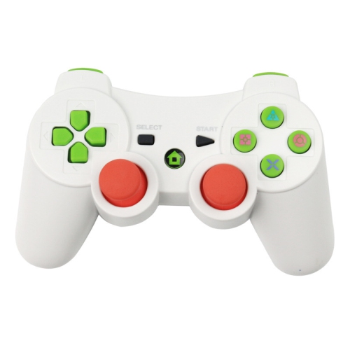 PS3 Gamepad, Wireless Bluetooth Game Controller, Wireless Gamepad Joystick Game Controller - White