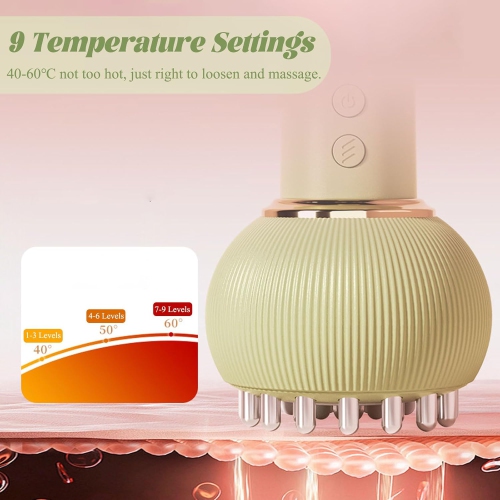 Electric cupping device scraping instrument, electric meridian brush full body universal massager, home suction machine dredging instrument with 9