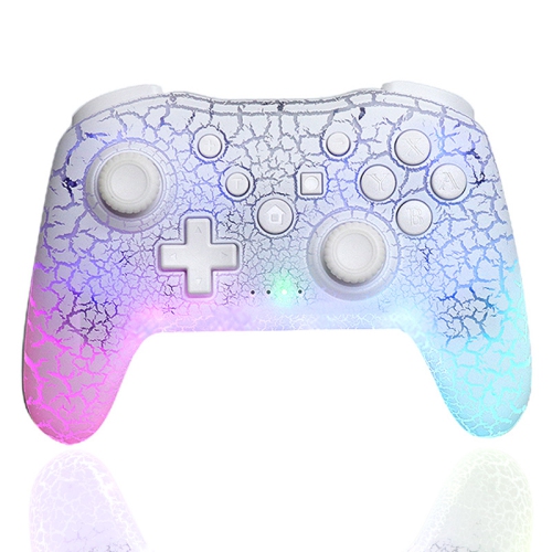 Switch game controller wireless Bluetooth PC computer Android controller six-axis somatosensory cool light vibration flash function colorful light