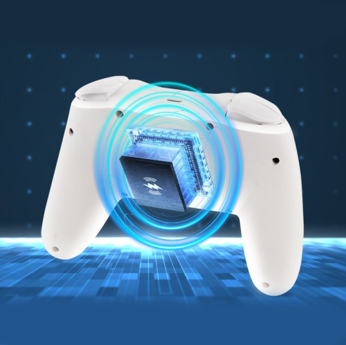 Switch game controller wireless Bluetooth PC computer Android controller six-axis somatosensory cool light vibration flash function colorful light