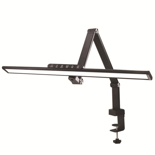 Eye protection LED clip light computer work reading light curved screen fill light display screen clip light game children's desk lampshade 60CM clip