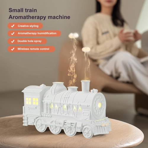 Train Aromatherapy Diffuser, 300ml Cold Mist Ultrasonic Diffuser with Remote Control for Bedroom, Office, Hotel
