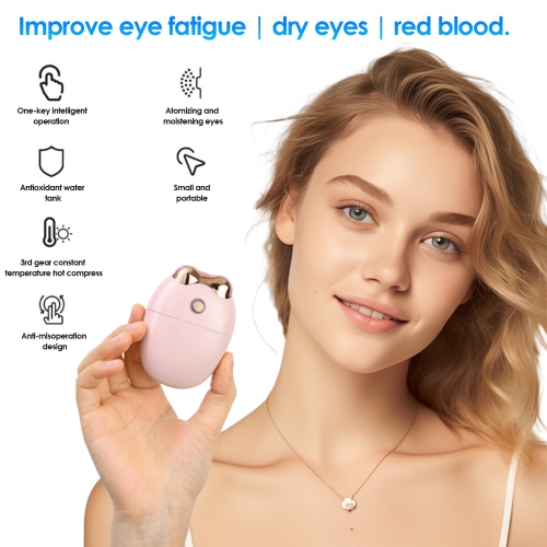 Electric Eye Sprayer Mini Eye Face Humidifier Portable Eye Protection Device Electric Eye Sprayer 3 Modes for Reading Home Daily