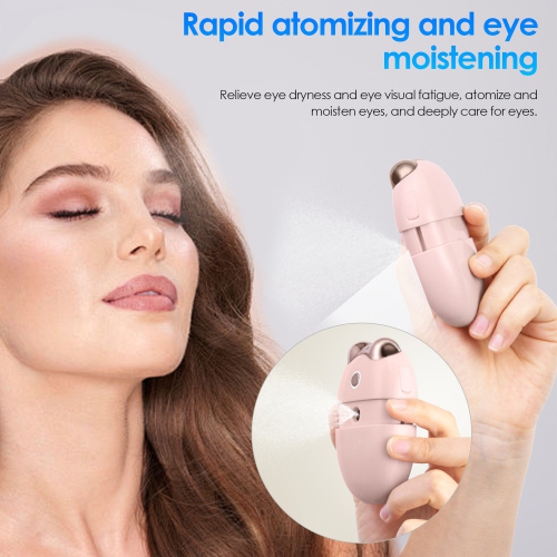 Electric Eye Sprayer Mini Eye Face Humidifier Portable Eye Protection Device Electric Eye Sprayer 3 Modes for Reading Home Daily