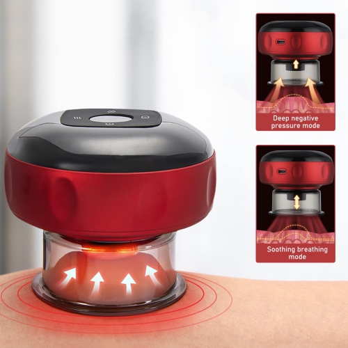Cupping Therapy électronique, appareil de massage électrique intelligent pour le soulagement de la douleur, appareil de massage pour le corps du dos