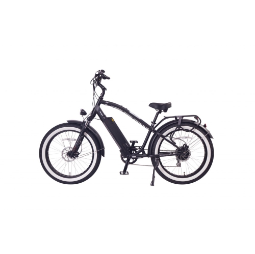 Magnum Ranger Electric Fat Tire Bike – Matte Black – 48V 21Ah Battery, 750W Motor – All-Terrain 4" Wide Tires for Sand, Gravel & Rough Roads.