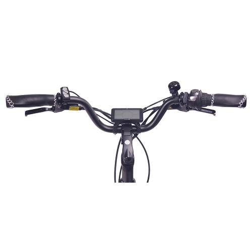 Magnum Ranger Electric Fat Tire Bike – Matte Black – 48V 21Ah Battery, 750W Motor – All-Terrain 4" Wide Tires for Sand, Gravel & Rough Roads.