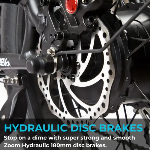 Bluerev Spitfire Vintage Moped-Style Electric Bike – 750W Motor, 48V 16Ah Battery, 20x4” Fat Tires, Hydraulic Disc Brakes, Passenger Seat with Pegs.