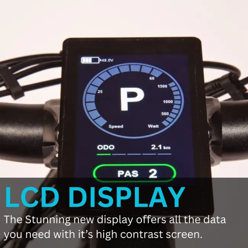 Bluerev Warrior E-Bike – 750W Motor, 16Ah Battery – Rugged Electric Bike for Hill Climbs & All-Terrain Control.