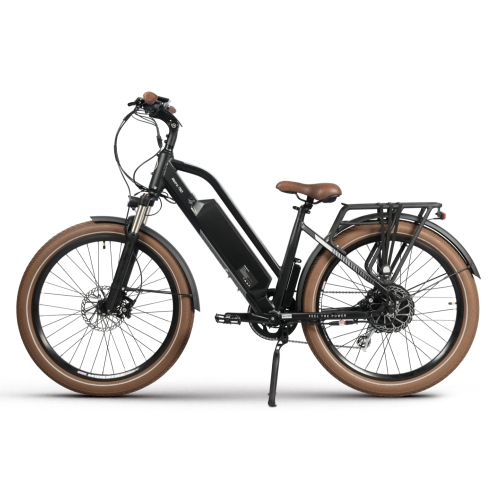 Magnum Metro 750 Low Step E-Bike |Road & Trail Riding Electric Bike with Powerful 750W Motor, 48V 20Ah Battery, Range Up 10 120 Kms |LCD Display |