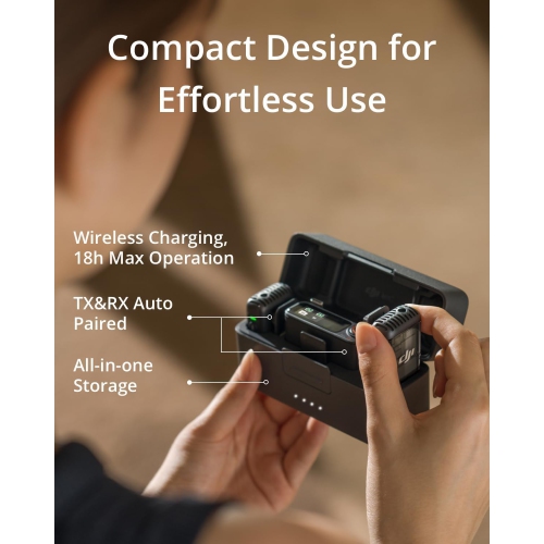 Microphone sans fil Mic 2 de DJI