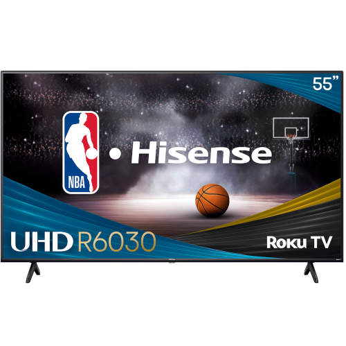 Refurbished - Hisense 50" Class R6 Series 4K UHD Roku Smart TV (50R6030N)