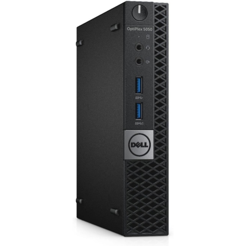 Dell OptiPlex 5050 Micro Desktop PC - Intel Core i5-7600T, 16GB RAM, 256GB SSD, Windows 10 Pro - Black