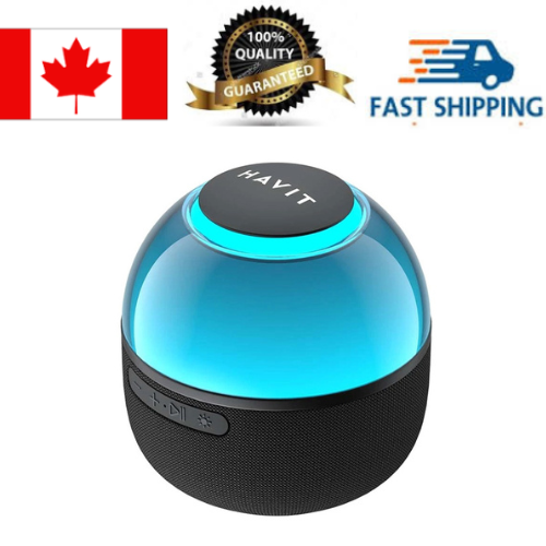 HAVIT  Sk900Bt Portable Tws Bluetooth V5.3 Colorful RGB Light With Rechargeable Battery Speaker