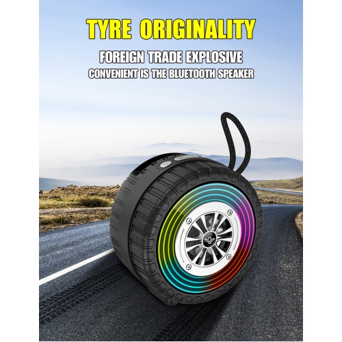 2025 new bluetooth speaker, mini speaker, colorful light bluetooth subwoofer, wireless card speaker - SO-1106