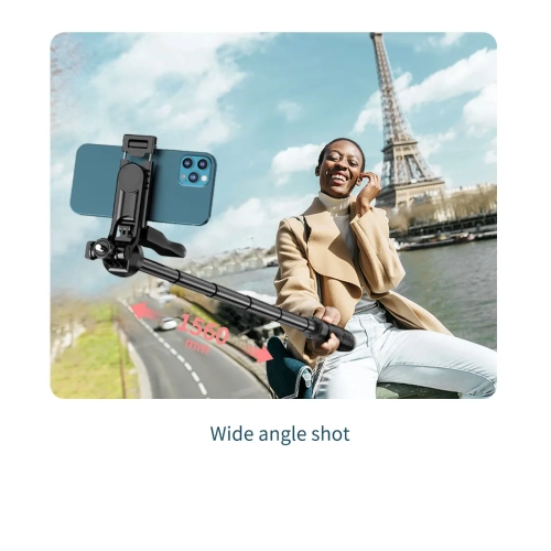 L16 selfie stick anti-shake telescopic mobile phone camera bracket with gimbal handle Bluetooth remote control selfie stick camera video gimbal