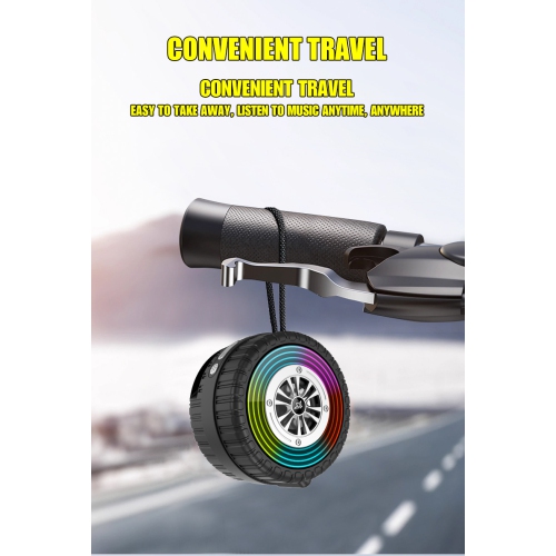 2025 new bluetooth speaker, mini speaker, colorful light bluetooth subwoofer, wireless card speaker - SO-1106