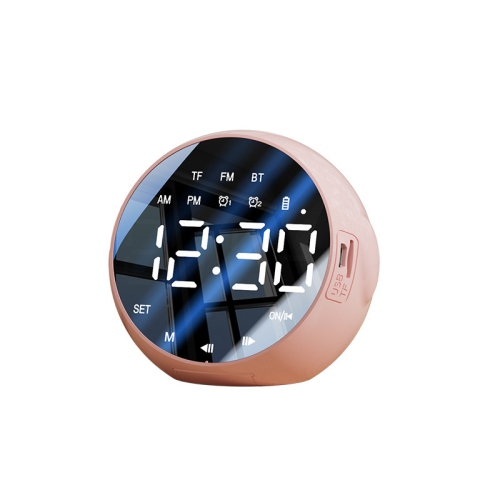 T2 Bluetooth Speaker Home Alarm Clock Card Radio Mini Portable Smart RGB Alarm Clock Smart Bluetooth Speaker Audio High Volume - Multi-function