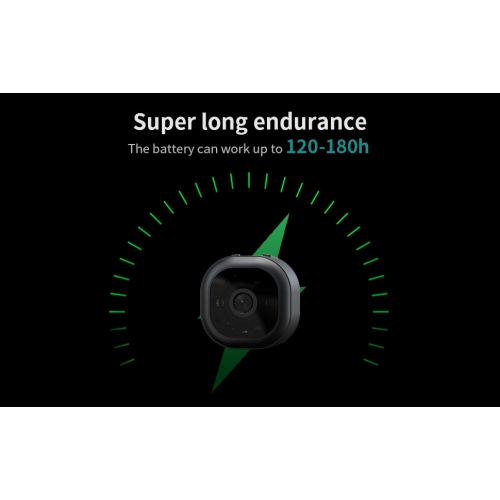 Caméra Wi-Fi sans fil, caméra à distance, caméra de surveillance intelligente haute définition à vision nocturne infrarouge, interphone vocal, carte