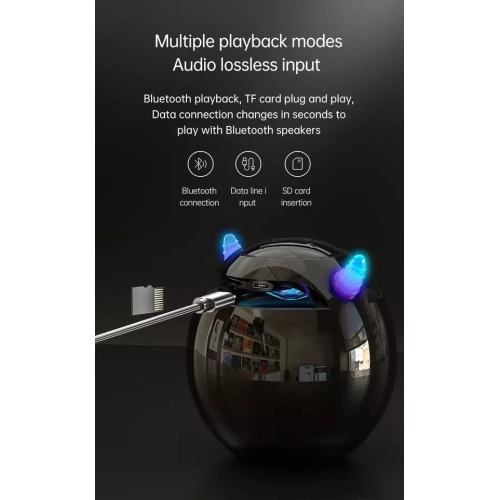 Haut-parleur Bluetooth G9 Little Devil Réveille-matin AI Haut-parleur intelligent HIFI Haut-parleur extrêmes graves 8D Réveil multifonctions RVB Cool