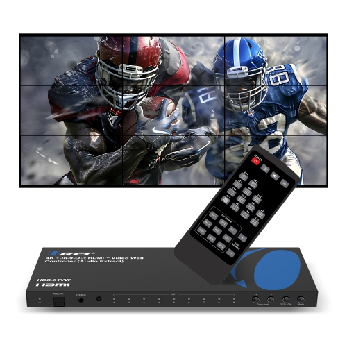 OREI 4K 1-In-9-Out HDMI™ Video Wall Controller (HDS-31VW)