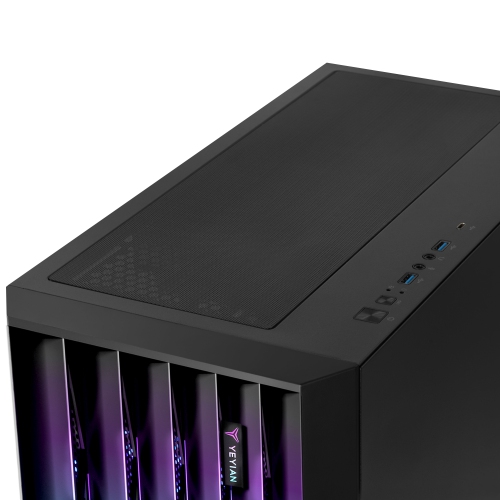 YEYIAN Phoenix AI Gaming Desktop - AMD Ryzen 7 9700X 5.5 GHz | RTX 5070 12GB GDDR7 | 32GB DDR5 RGB 6000MHz | 1TB Gen4 NVMe SSD | B650 Wi-Fi | AIO