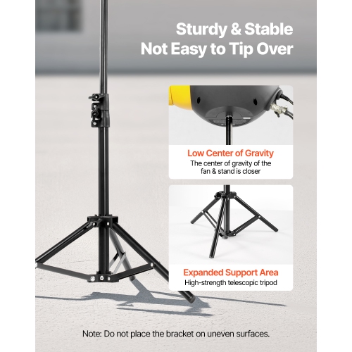 VEVOR 115 W Foam Machine, Party Foam Cannon, Portable Foam Maker with a Tripod Stand, Powerful Foam Party Machine, for Pool, Outdoor Events,