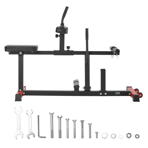 VEVOR 440 LBS Seated Calf Machine, Calf Raise Machine, Seated Calf Raise Leg Exercise Home Gym, Calf Workout Training Equipment, Lower Body Specialty