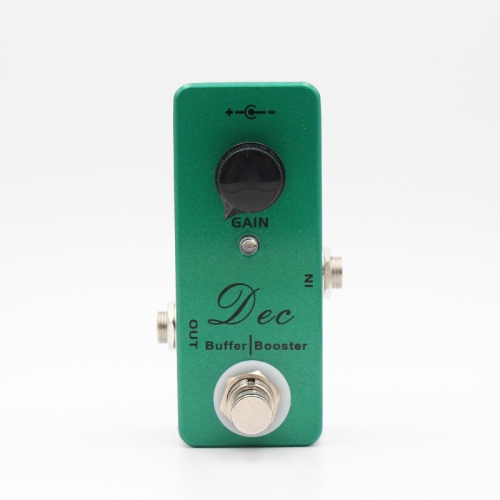 CHSSHA00  Pure Sound Enhancement Guitar Effects Pedal - One-Touch Switching Between Buffer/boost Mode Full Metal Housing Single Knob Control